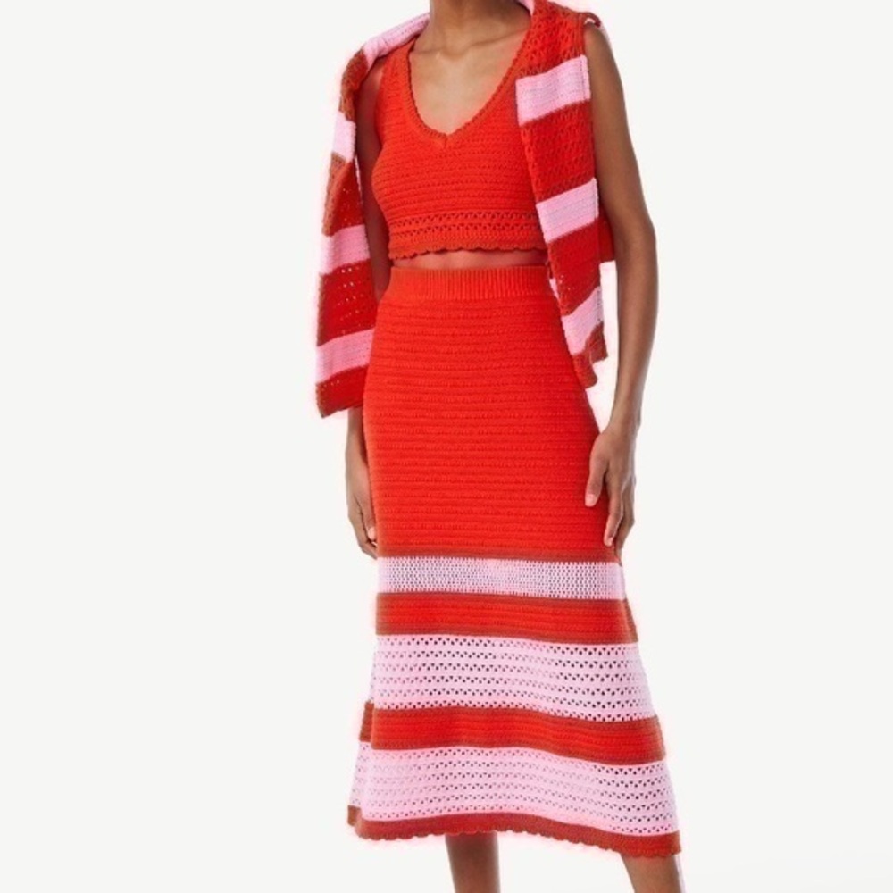 Sweater Skirt Set
